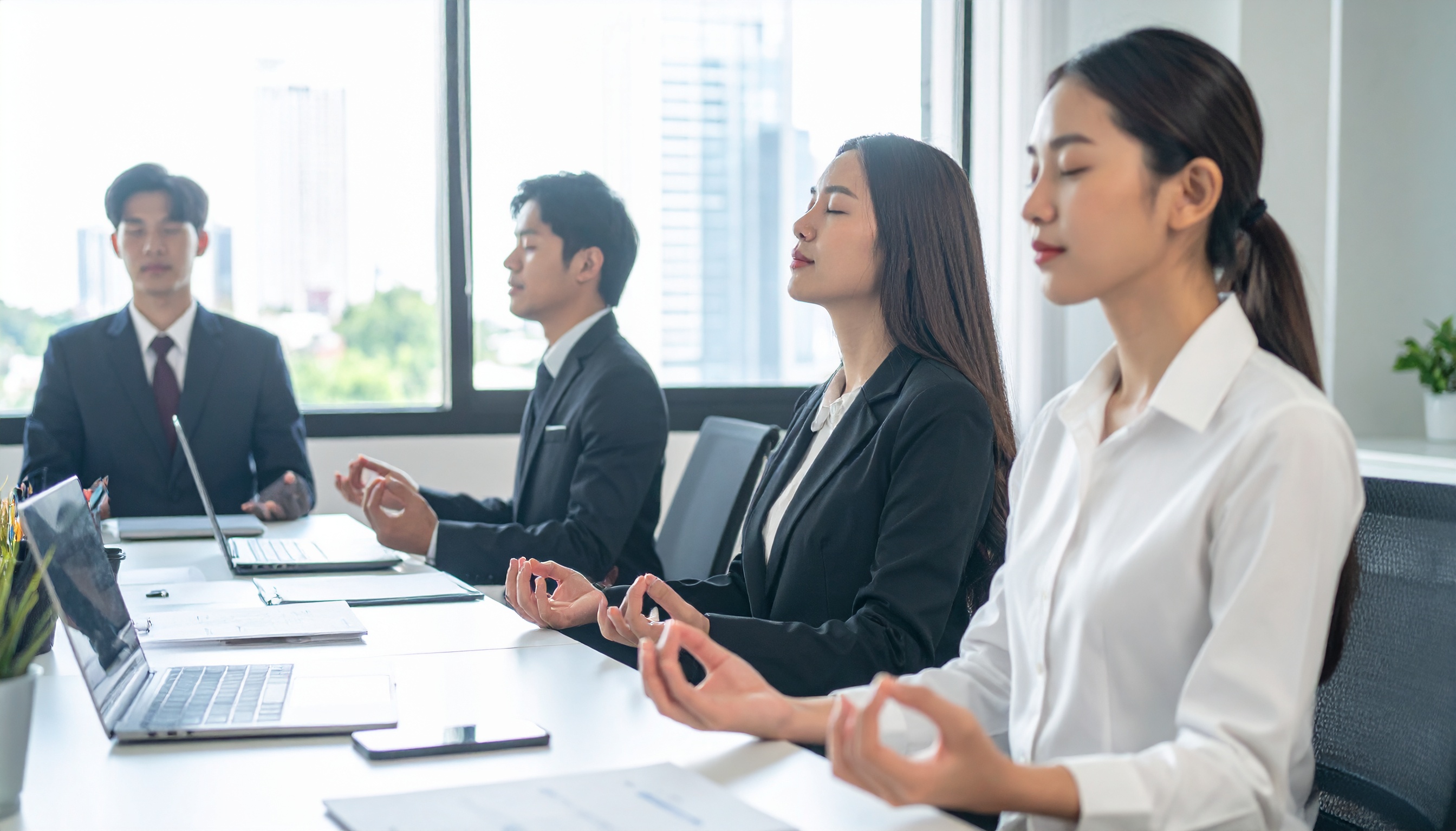 Khóa thiền cho doanh nhân: Giải pháp cân bằng giữa áp lực và sáng suốt