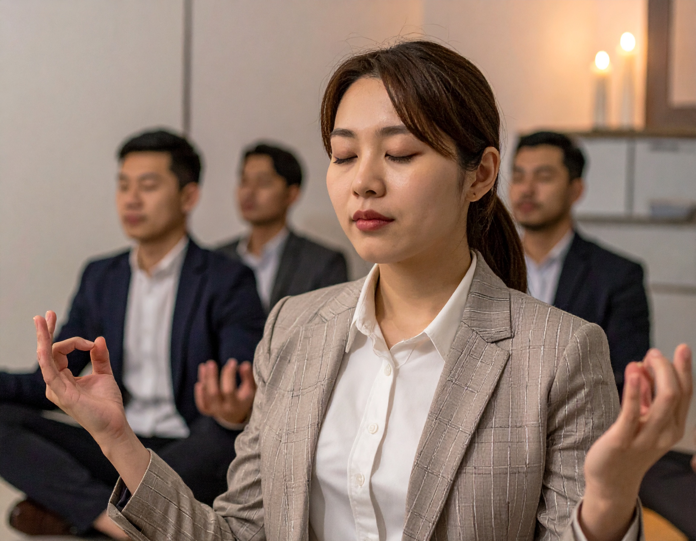 Thiền định giúp doanh nhân nữ làm chủ cảm xúc trong kinh doanh