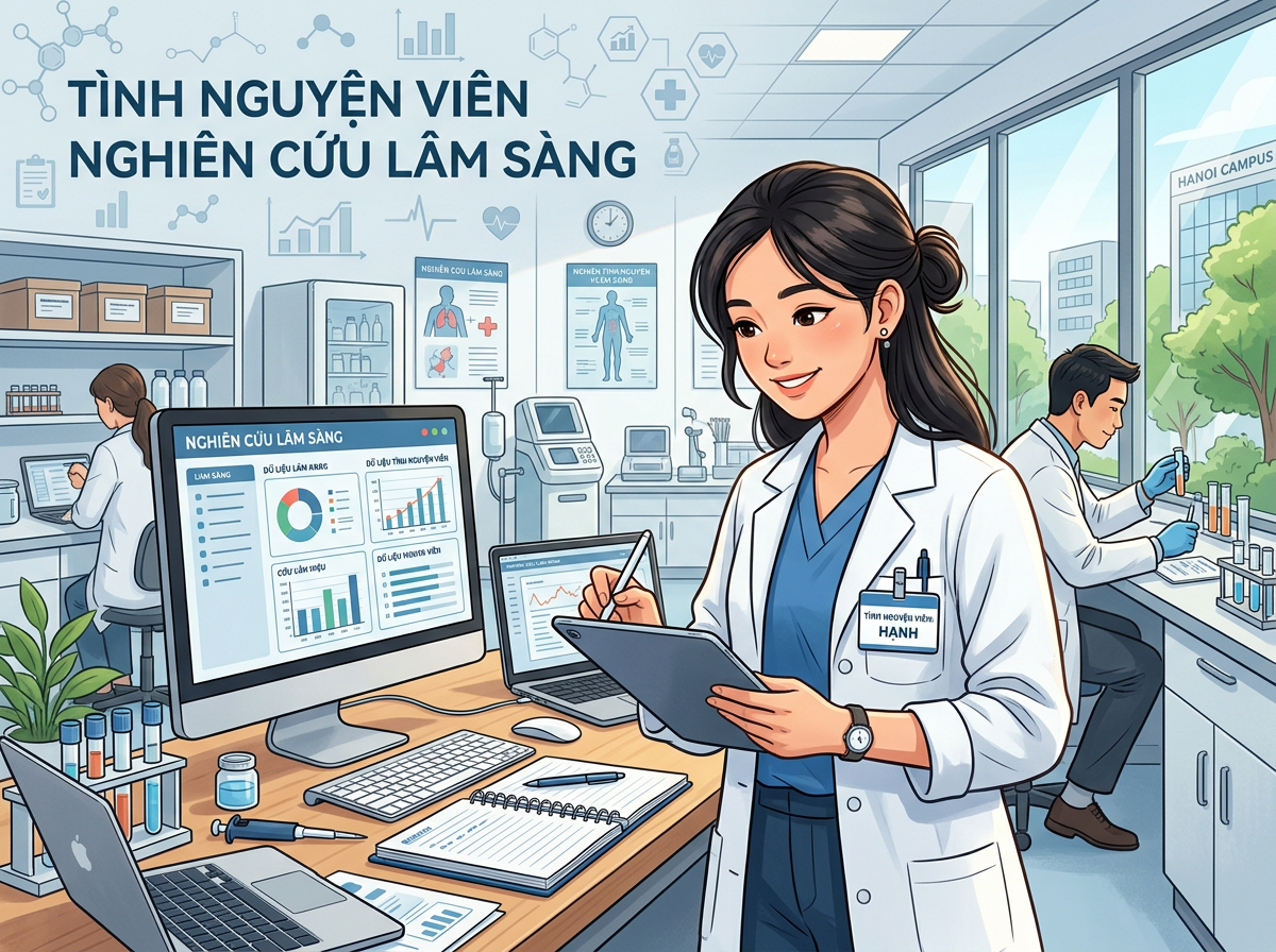 Tuyển tình nguyện viên tham gia nghiên cứu sản phẩm chăm sóc sức khỏe sản xuất tại Nhật Bản